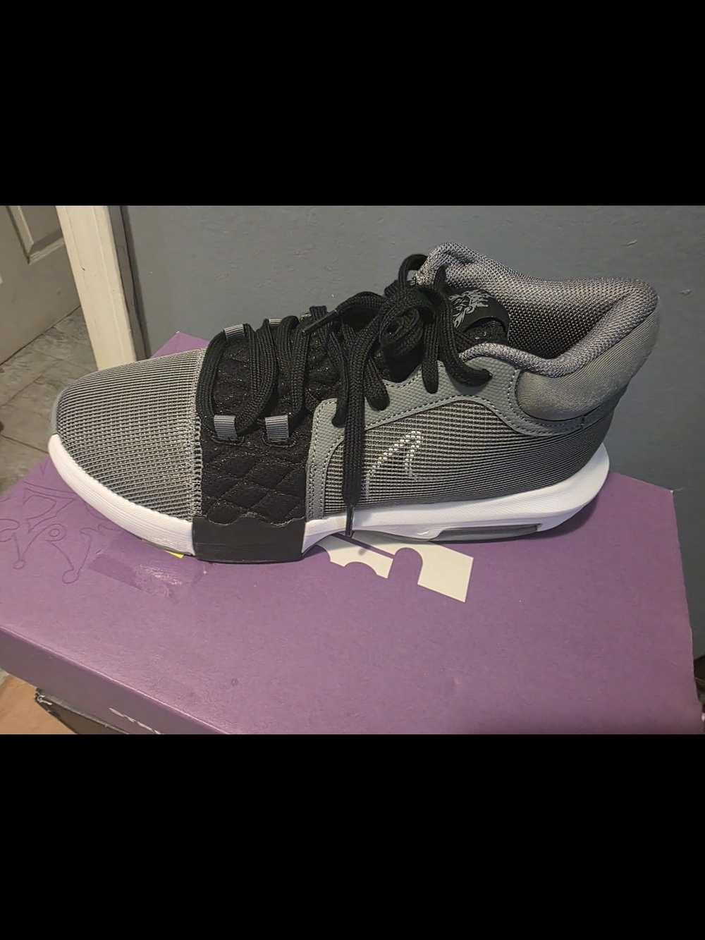 Gray and Black LEBRON Witness